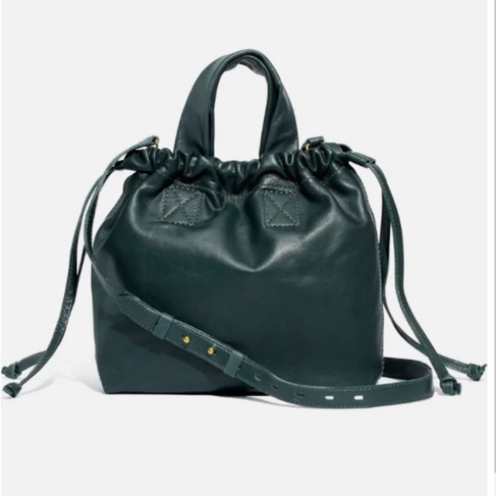 Madewell the Piazza bag in palm (dark green)